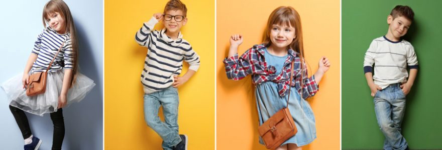 Vêtements pour enfants à la mode