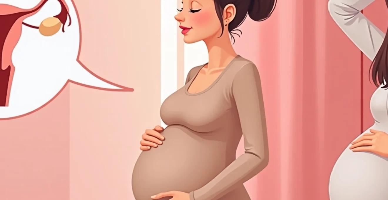 glaire-marron-en-grossesse-explications