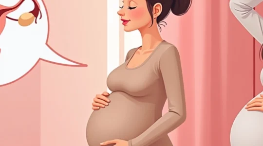 glaire-marron-en-grossesse-explications